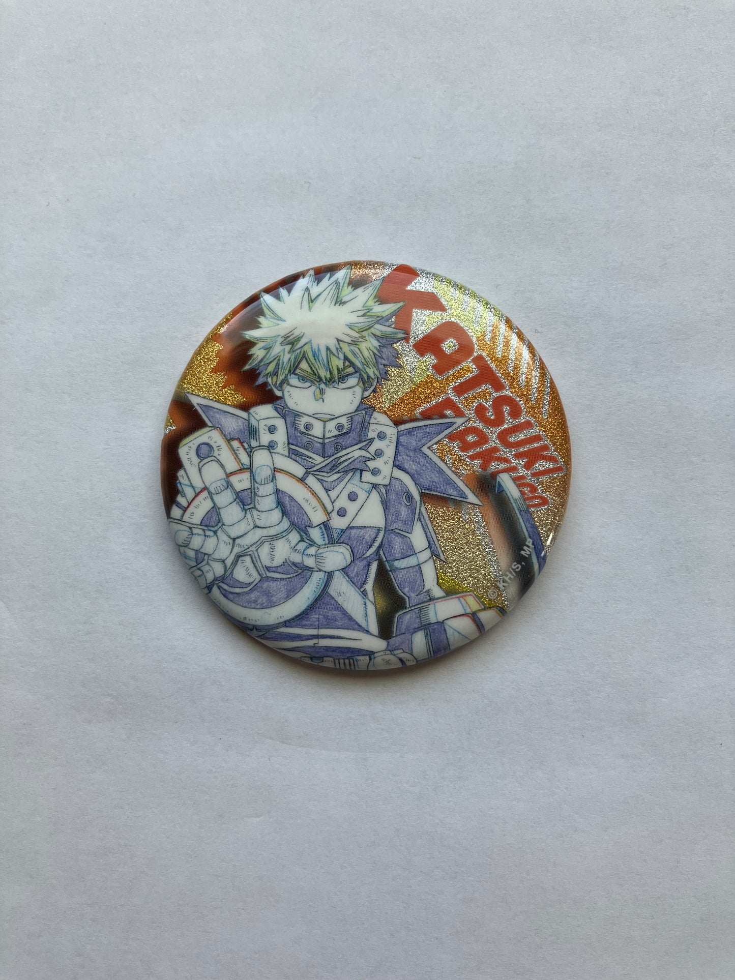 Bakugo "Grab Victory With Your Hand" Badge