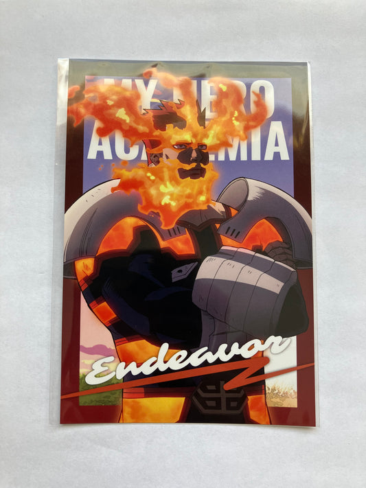 Endeavor Hero Plaza Postcard