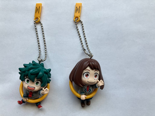 IzuOcha "Konnichiwa" Keychain Set