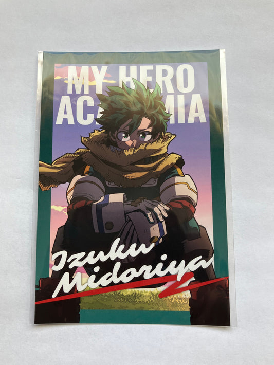 Izuku Midoriya Hero Plaza Post Card