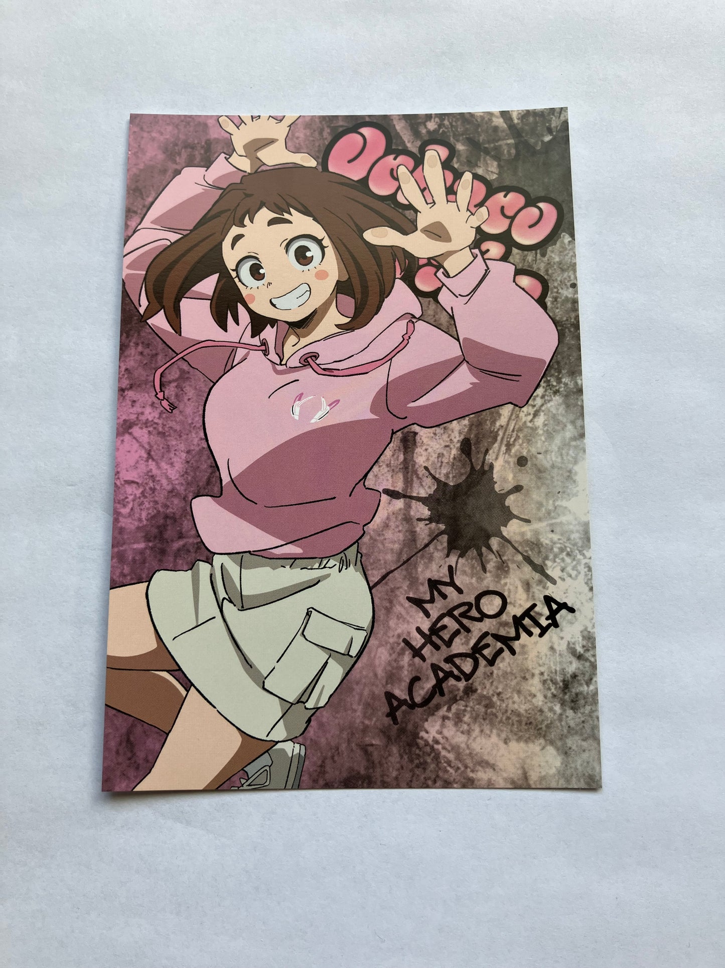 Ochaco Uraraka Animate Postcard